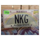 Hawaii License Plate
