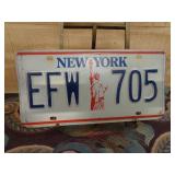 New York License Plate