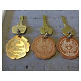 Vintage Rice Hotel & Shamrock Hilton Hotel Keys