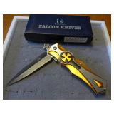 NIB Templar-Style Spring-Assisted Folding Knife