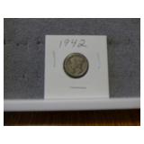 1942 Mercury Dime