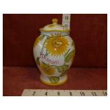 Vintage Nonni's Hand-Painted Biscotti Canister