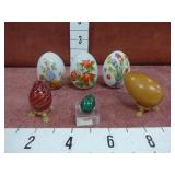 6-Vintage Collectible Eggs