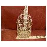 Rustic Decorative Metal Bird Cage
