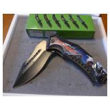 NIB Air Force Lock Blade Folding Knife