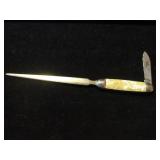 Vintage LK Co.USA Letter Opener w/Knife Combo