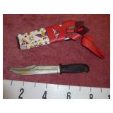 Vintage Rubber Toy Hunting Knife