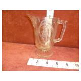 Antique 'Cupid and Venus' Water Pitcher (EAPG)