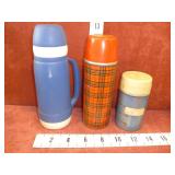 Vintage Aladdin, Keapsit, Add-A-Cup Thermoses