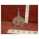 Vintage Cut Glass Candy Dish