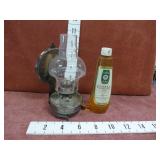 Vintage Oil Lamp w/Wall Hanger & Lamp Oil