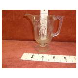 Antique 'Cupid and Venus' Pitcher (EAPG)