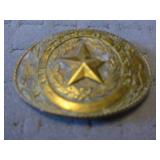 Vintage The State of Texas Belt Buckle