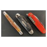 Pocket Knife Lot (3)