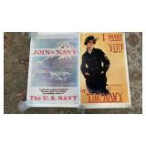 US Government Navy Recruiting Posters