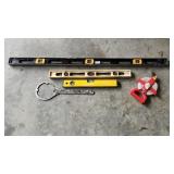 Level Lot Open Face Measuring Tape