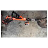 Black & Decker Weed Whip and 20v Lithium Battery