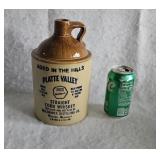 1979 Platte Valley Corn Whiskey Jug
