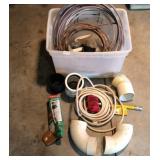 Plumbing Electrical Lot Copper Wire Lights
