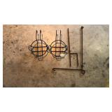 Iron Plant Window Box Hangers