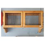 Screen Door Hanging Cupboard 32w x 10d 19h