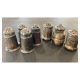 Sterling Silver Salt & Pepper Shakers Made by