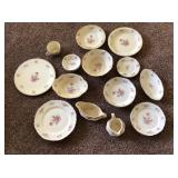 Household Institute Dinenrware Priscilla Pattern