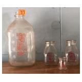 Dairy Maid Milk Half Pint and Sample Cream