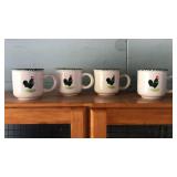 Furio Italy Chicken Cups Mugs Coffee Tea