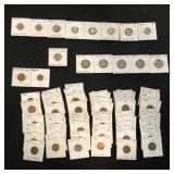 Mint Error Pennies Nickels and Dimes Lot