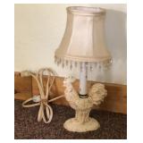 Cast Iron Chicken Desk Lamp