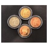 Muncie Coin & Stamp Club Medallion Lot