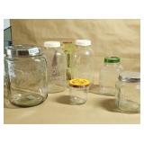 Glass Mason Jar Lot Ball Perfect Mason