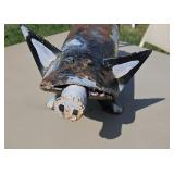 Metal Garden Pig