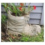 Concrete Shoe Planter