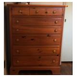High Boy 6 Drawer Dresser 40W 18D 51H
