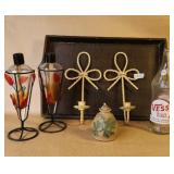 Metal Wall Candle Sconces Oil Lamps Vess Billion