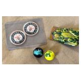 John Deere Marbles Davis Dairy Caps Kirchhof Tin
