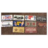 Novelty License Plate Lot