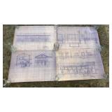 Richmond Indiana Train Station Blueprint Lot