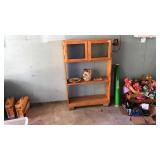 2 Door Screened Cupboard Shelf 32w x 10d x 48h