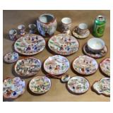 Hand Painted Made in Japan Japanese Dish Lot