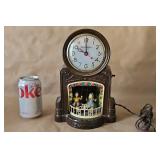Master Crafters Animated Lighted Clock