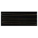 Sterling Chains 20" (4.3g together)