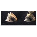 10k Gold 3g Top Hat Club Pin Lot (1 marking isnï¿½t