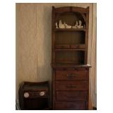 Rawhide Dresser 32w 19d 41h Bookcase 30w 10.5d