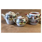 Hand Painted Japanese Dish Lot