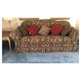 Couch Sofa 2 Zippered Cushions 84L 35D 38H Small