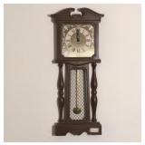 Haddon Plastic Colonial Wall Clock 29h