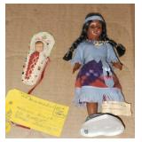 Native American Dolls Papoose